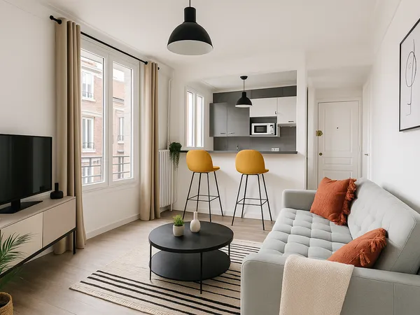 Appartement 2 pièces 35 m² 