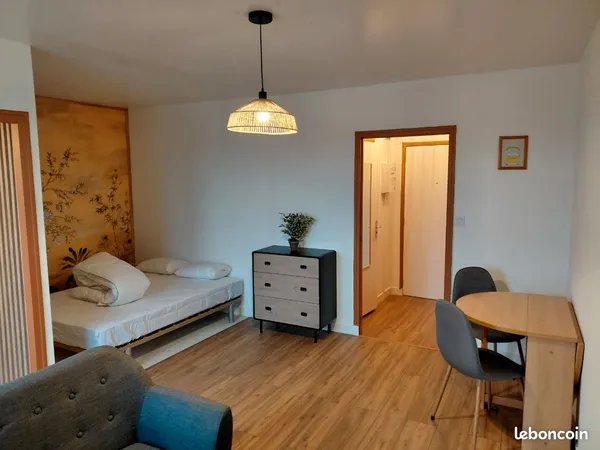 Studio meublé Le Mans 