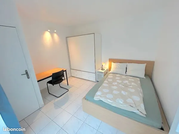Chambre colocation à 30mn de Paris : 485e CC 