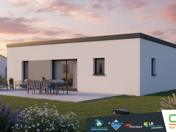 Terrain + maison 96 m² 