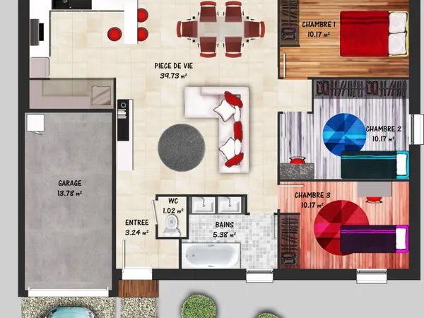 Maison sur mesure 