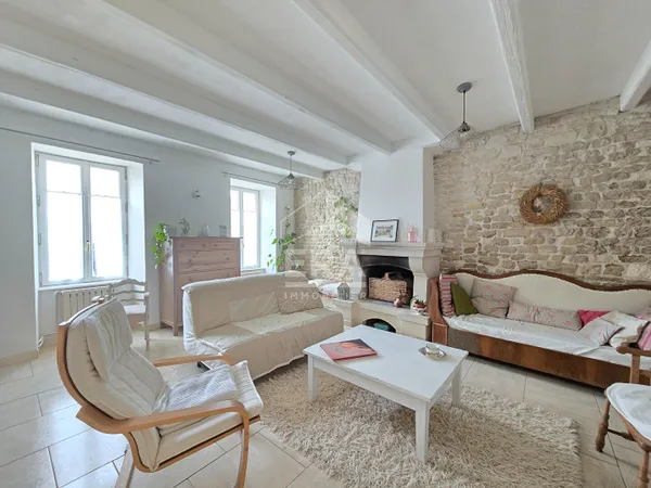 Maison en pierre, 6 chambres, CDA 