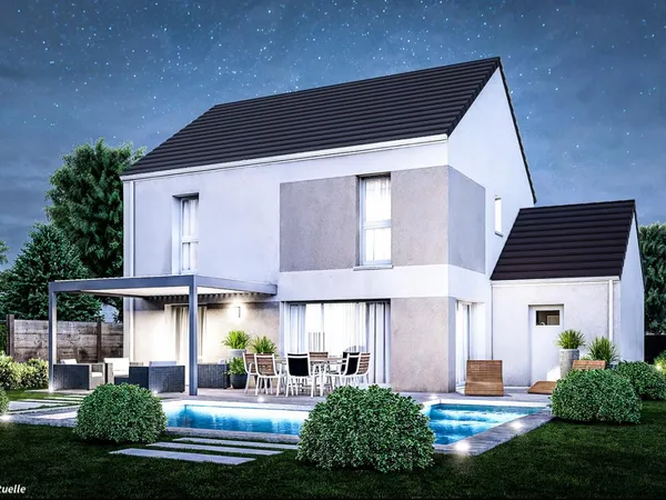 Terrain + maison 126 m² 