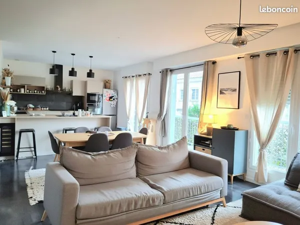 Appartement 3 pièces 77 m² 