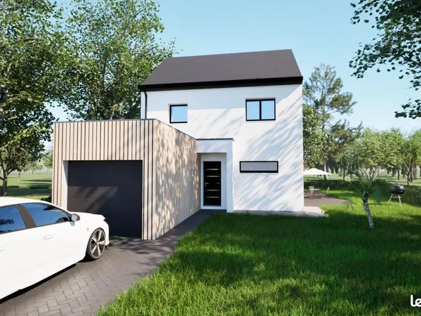 Terrain 405 m² Montfort Sur Meu 