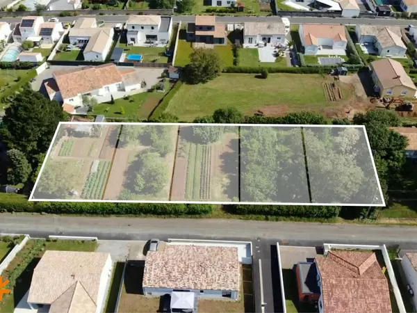 Terrain en lotissement 458 m² 