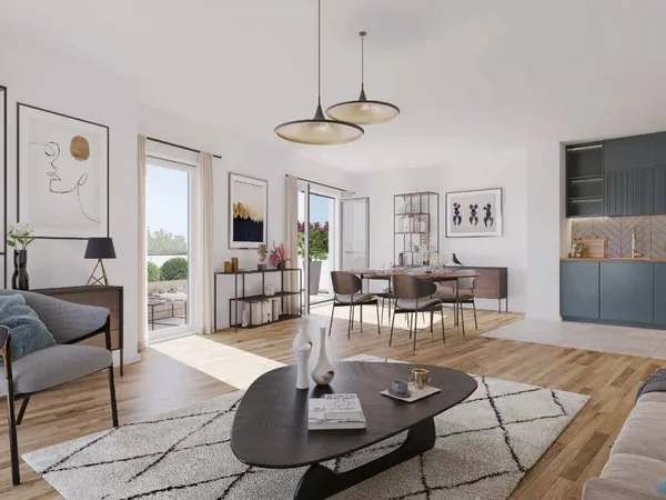 Appartement 2 pièces 46 m² 