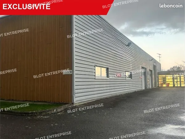 Local d'activité 818 m² 
