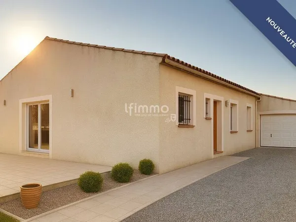 Maison de plain-pied 5 pièces 118 m² 