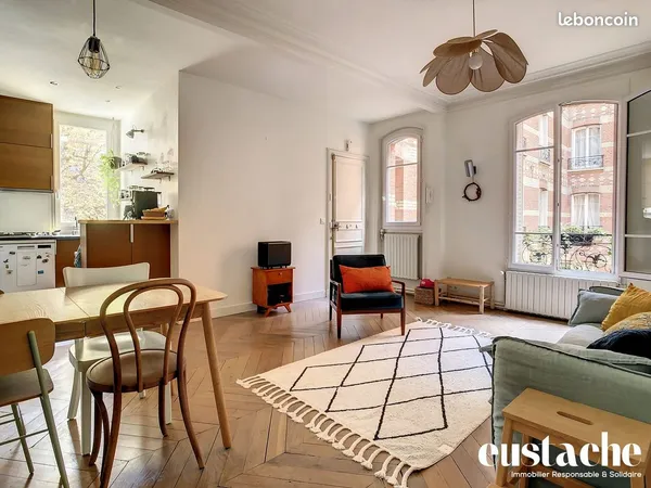 Appartement 3 pièces 61 m² 