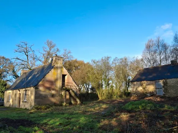Maison 2 pièces 70m2 + longère 100m2 