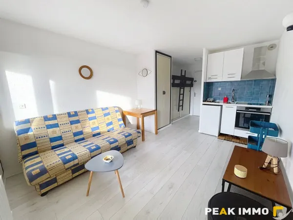 Studio 1 pièce 19 m² 