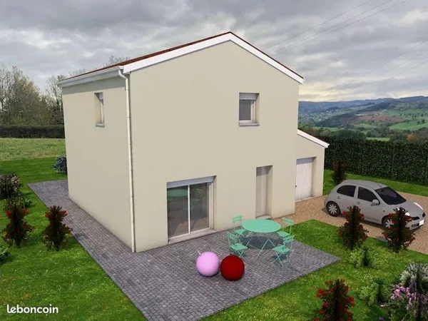 Maison neuve + Terrain à CUBLIZE - 69550 - 