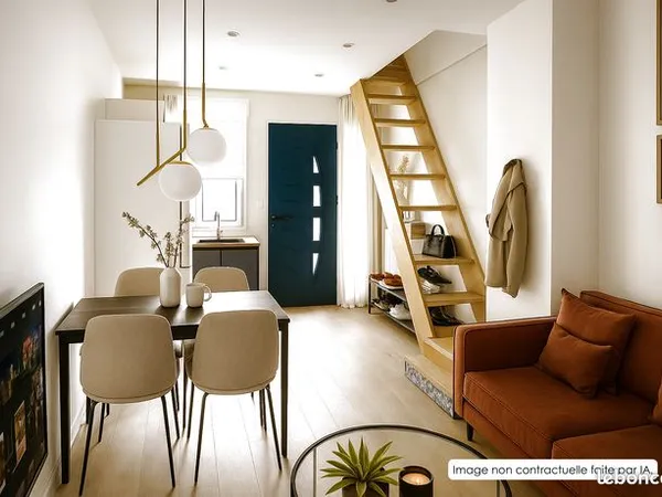 Appartement 2 pièces 35 m² 