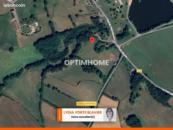 Terrain agricole 22 281 m² Saint Germain Les Belles 