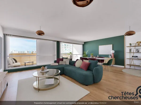 Appartement 4 pièces 112 m² 