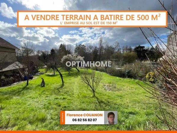 Terrain constructible 700 m² 