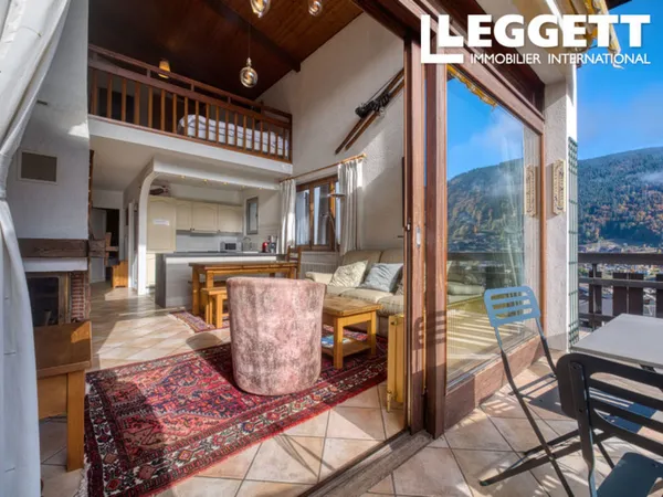 superbe appartement T4 duplex à Morzine avec vue panoramique 