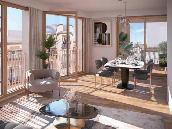 Appartement 3 pièces 64 m² 