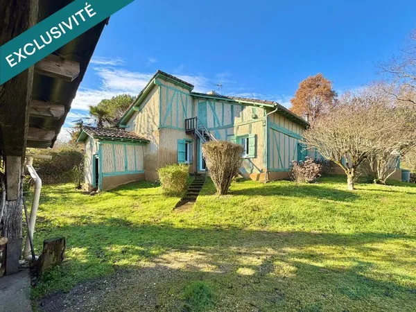 Maison Pierre/Colombage Traditionnelle avec dépendance sur Grand terrain 