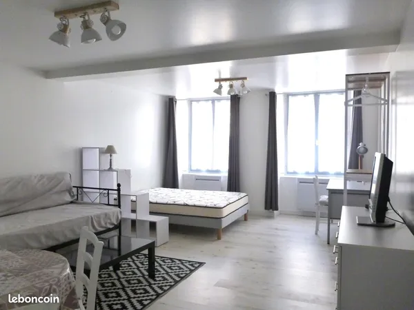 T1 meuble - 35 m2 - centre historique - proche gare et campus 