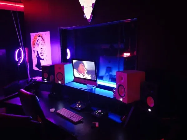 Studio d'enregistrement musique 