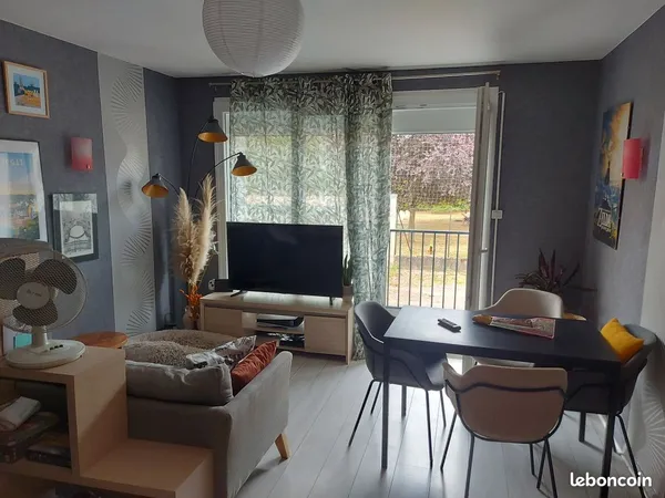 Appartement Location Saint-Max 2p 50m² 580€