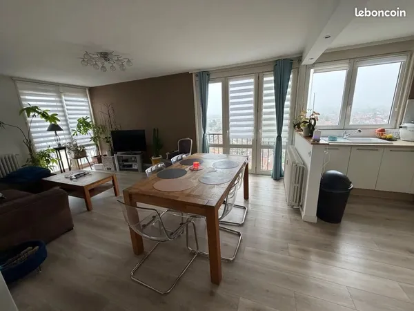 Appartement 3 pièces 69 m² 