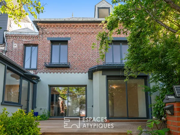 Maison rénovée avec garage et jardin quartier Jouvenet 