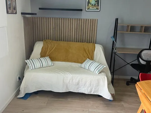 Studio meublé/équipé 20m2 Nantes Rue de Coulmiers 