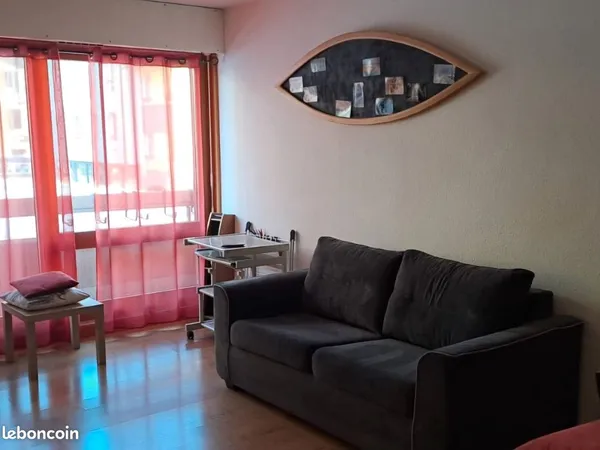 Location f2 meublé 46m2 
