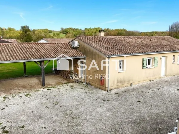 Maison 5 pièces 126m² plain-pied avec garage 