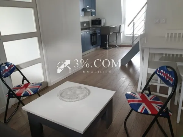 3%.COM-Roubaix, maison 95m2 avec extérieur 
