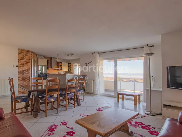 Saint-cergues 4 pièce de 90m2 avec garage et balcon 
