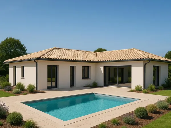 Maison de 90 m2 sur terrain viabilisé 