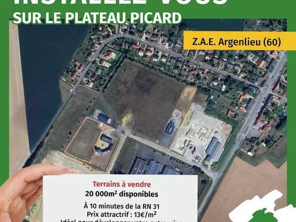 Terrains disponibles à Argenlieu - Zone d'Activité Economique 