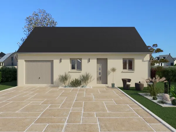 TERRAIN + MAISON 1 CHAMBRE + GARAGE à Menars 