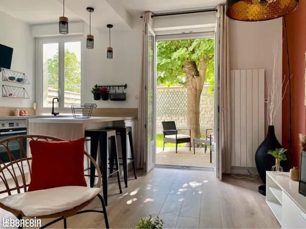 Appartement rez de jardin Reims 