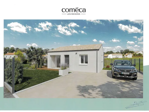 Maison neuve 2 pièces 50 m² + terrain 390 m² Falleron 