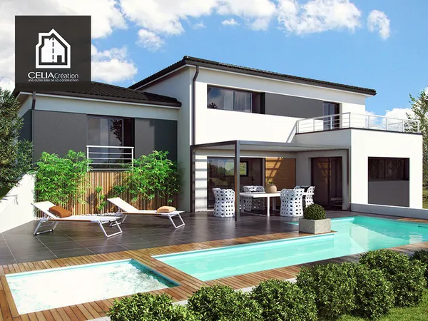 Projet de construction - Maison de 180 m² - Lacroix-Falgarde (31120) 