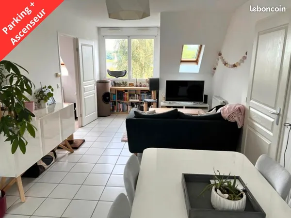 Appartement 2 pièces 45 m² 