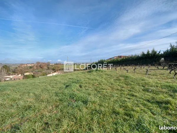 Terrain 1000 m² GRAULHET 
