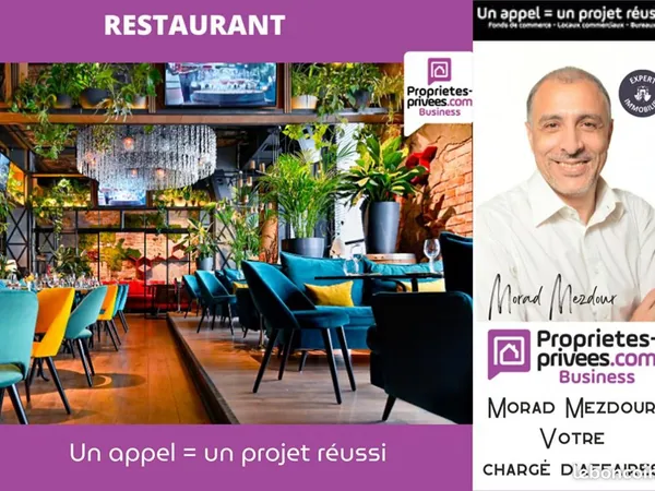 Fonds de commerce restaurant 78 m² 