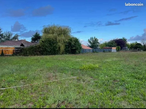Terrain 1 200 m² Portets 