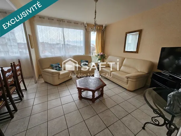 Beauséjour - 68m² lumineux, très bon état, garage et cave 