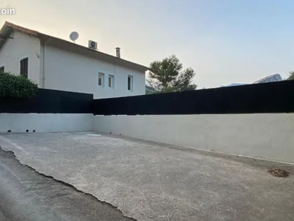 Villa individuelle Grave de Peille avec piscine 