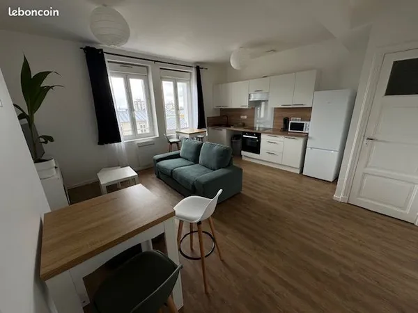 Appartement meublé T3 quartier Saint Pierre 