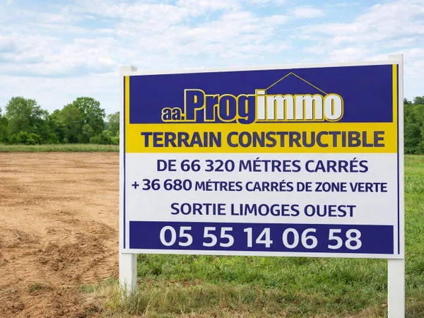 Terrain constructible 66320 m² 