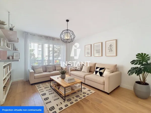Appartement 2 pièces 44 m² 
