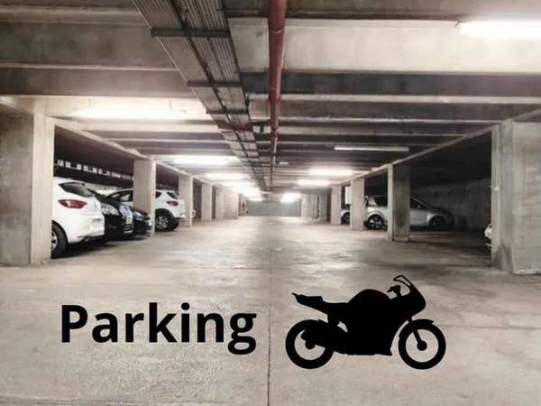 Parking moto 